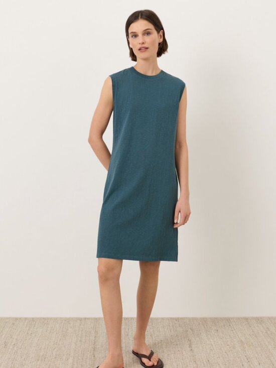 Pact Organic Dresses & Skirts - Organic Soft-Slub Essential Easy Muscle Tee Dress